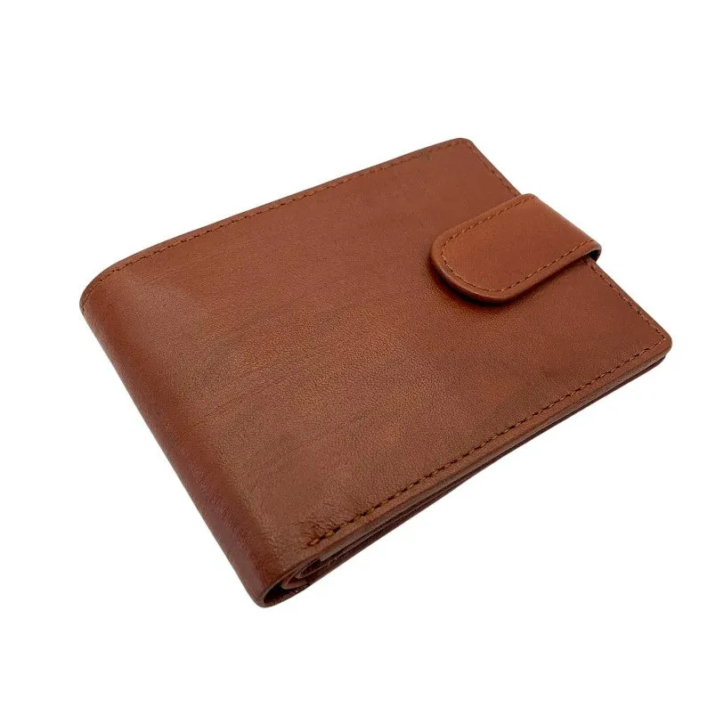 Smooth Top Grain Billfold Wallet # 1074 CC LOOP