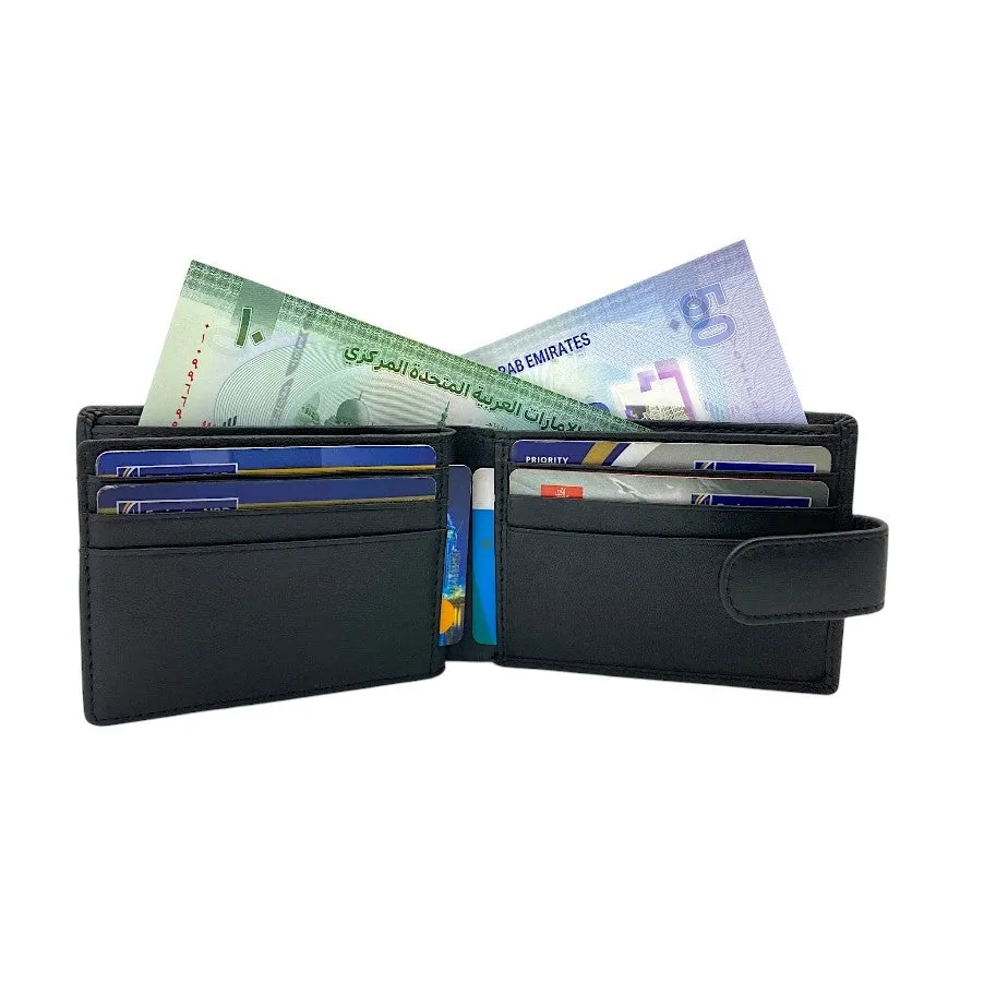 Smooth Top Grain Billfold Wallet # 1074 CC LOOP
