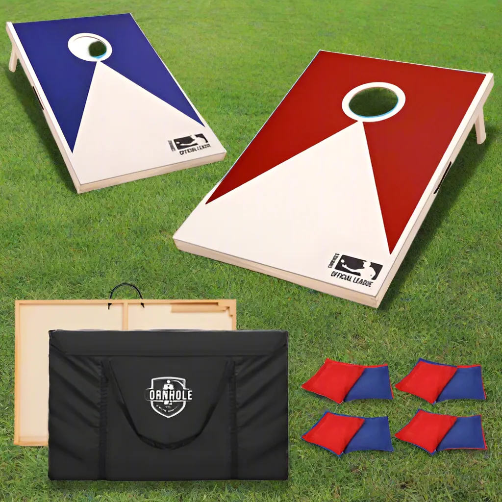 Solid Wood Premium Cornhole Set - 3ft X 2ft Game Board