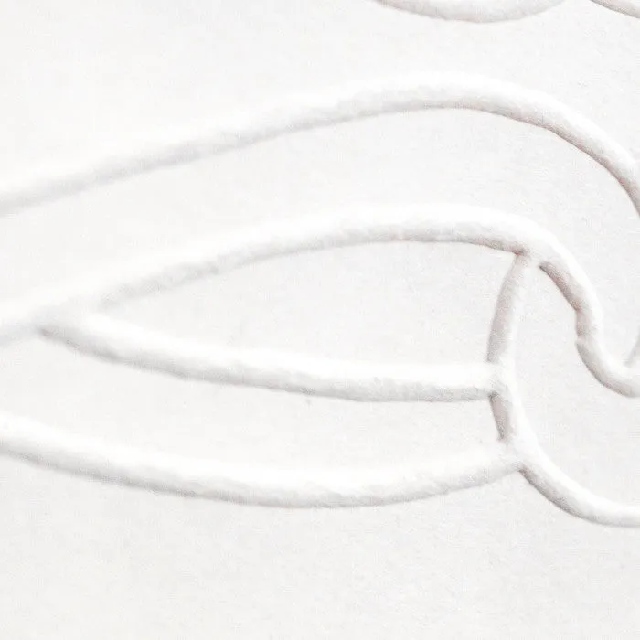 SOREL ETROG "GHOST" EMBOSSED PRINT