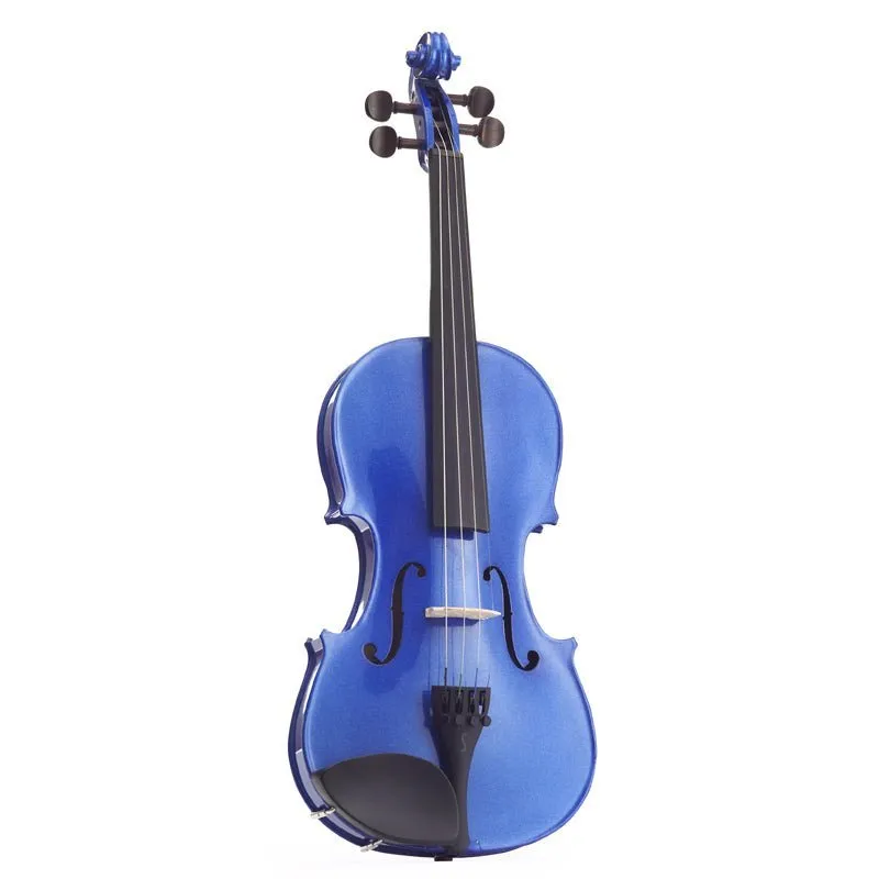 Stentor Harlequin Violin Outfit Blue 4/4 Size