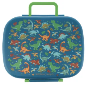 Stephen Joseph Bento Box w/Removable Tray - DINO- NEW