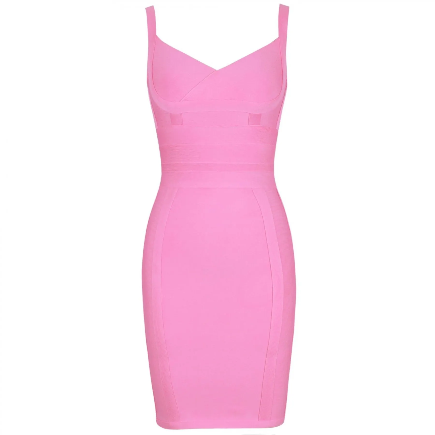 Strappy Sleeveless Backless Mini Bandage Dress