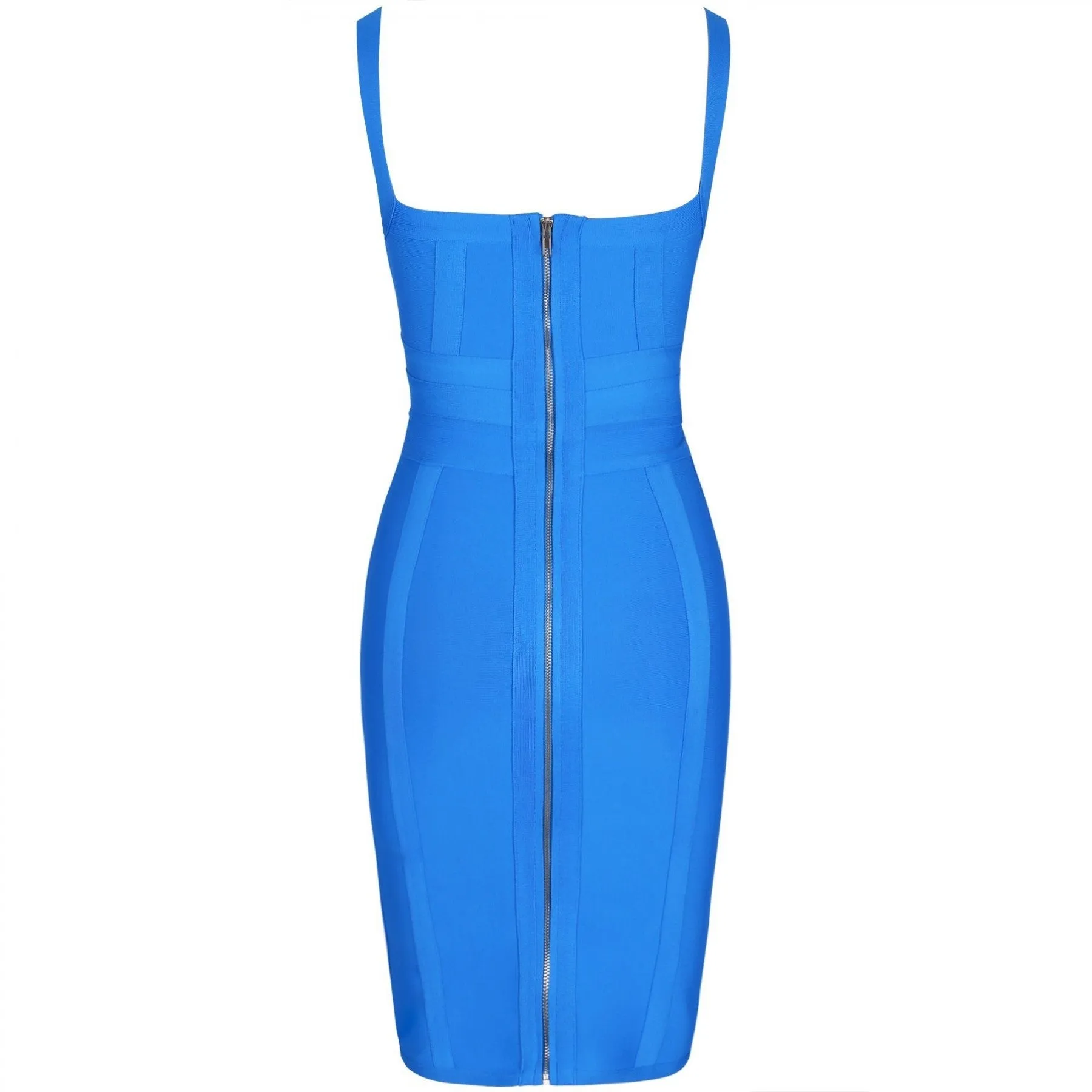 Strappy Sleeveless Backless Mini Bandage Dress