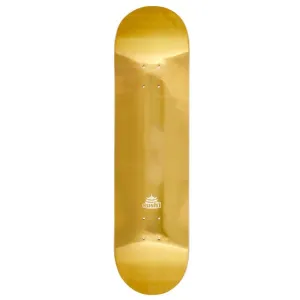 Sushi Pagoda Foil Skateboard Deck Gold 8.125"