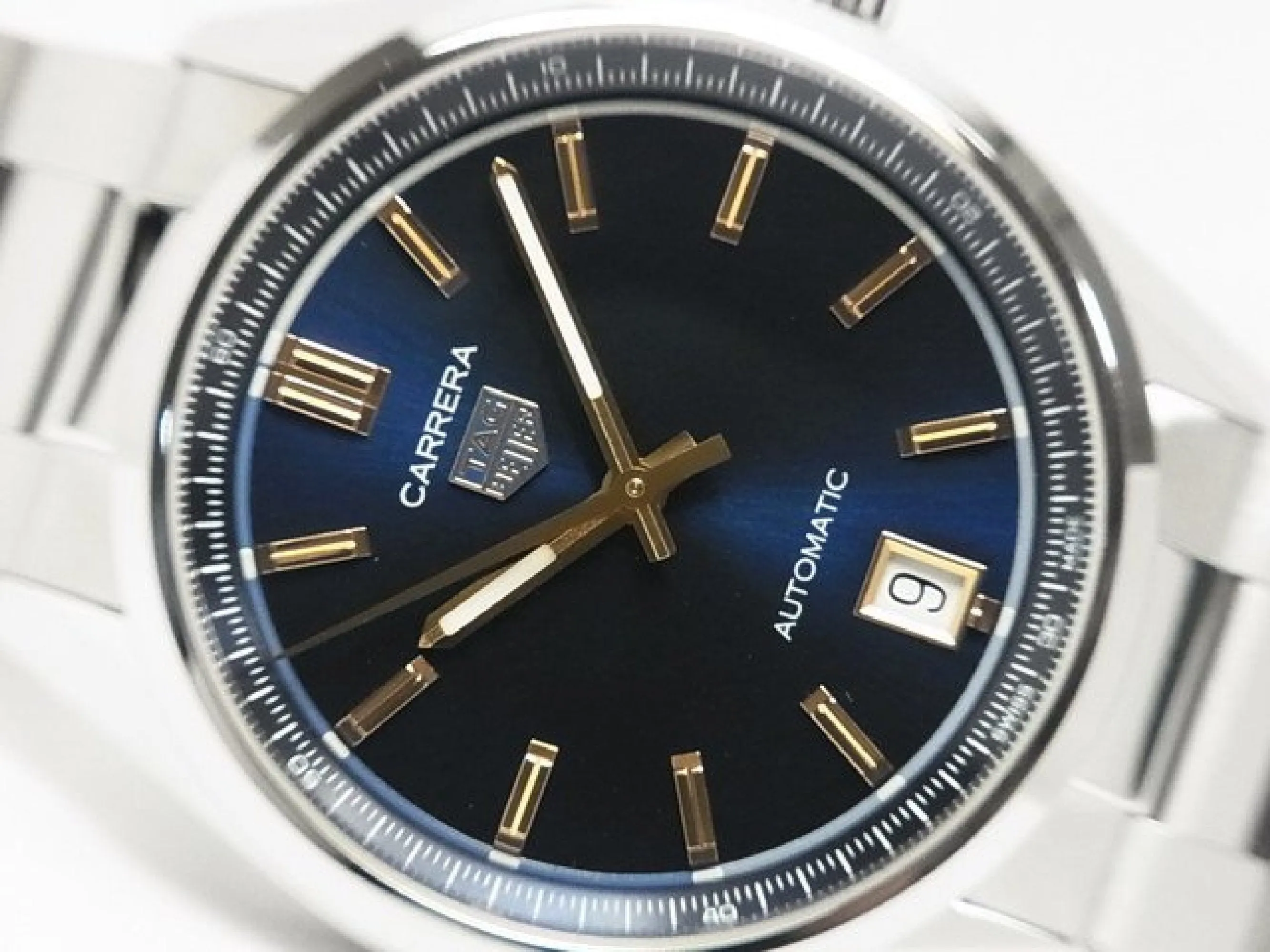 TAG HEUER Carrera date 36 MM blue WBN2311.BA0001 Mens 184059677