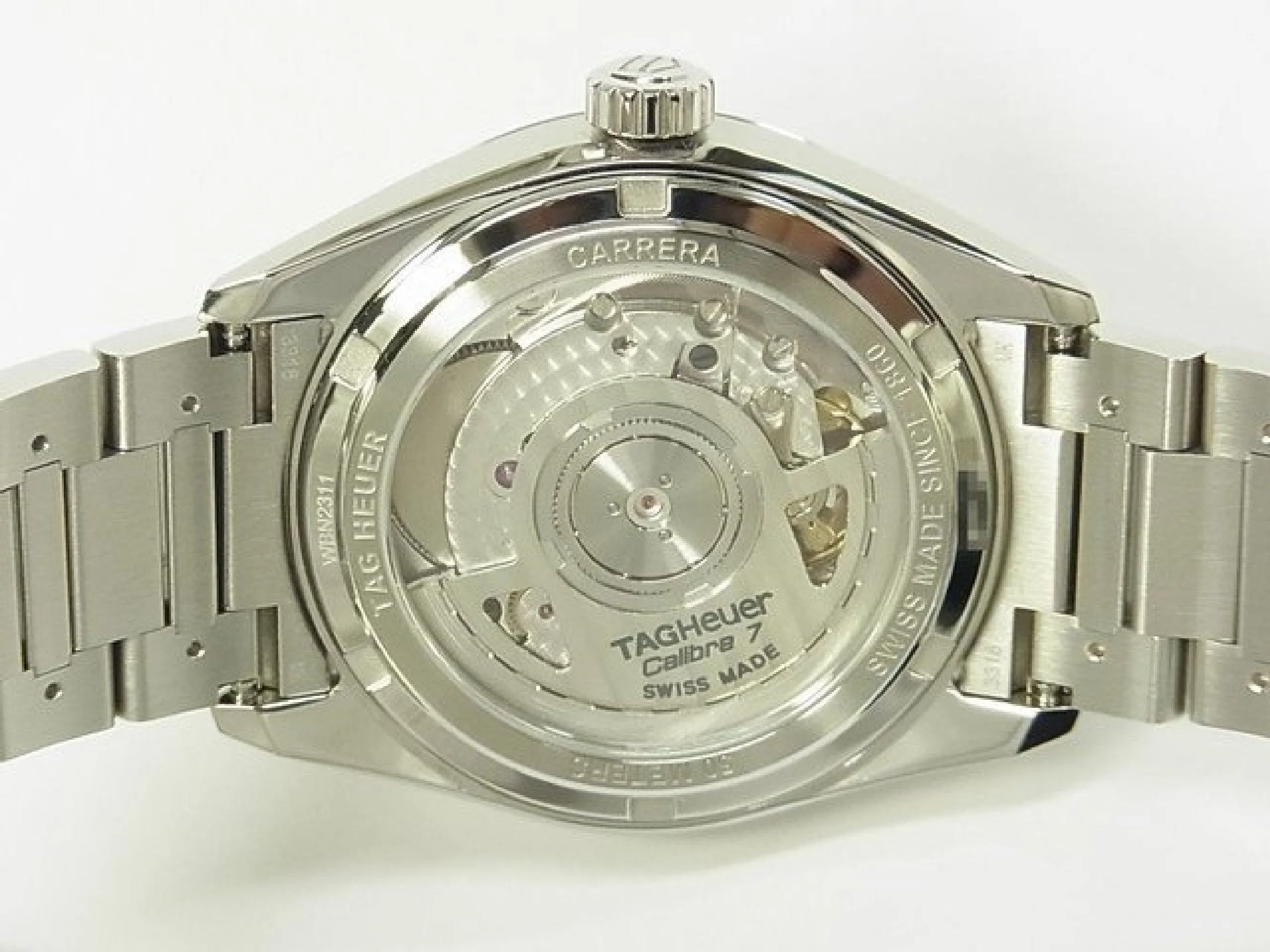 TAG HEUER Carrera date 36 MM blue WBN2311.BA0001 Mens 184059677