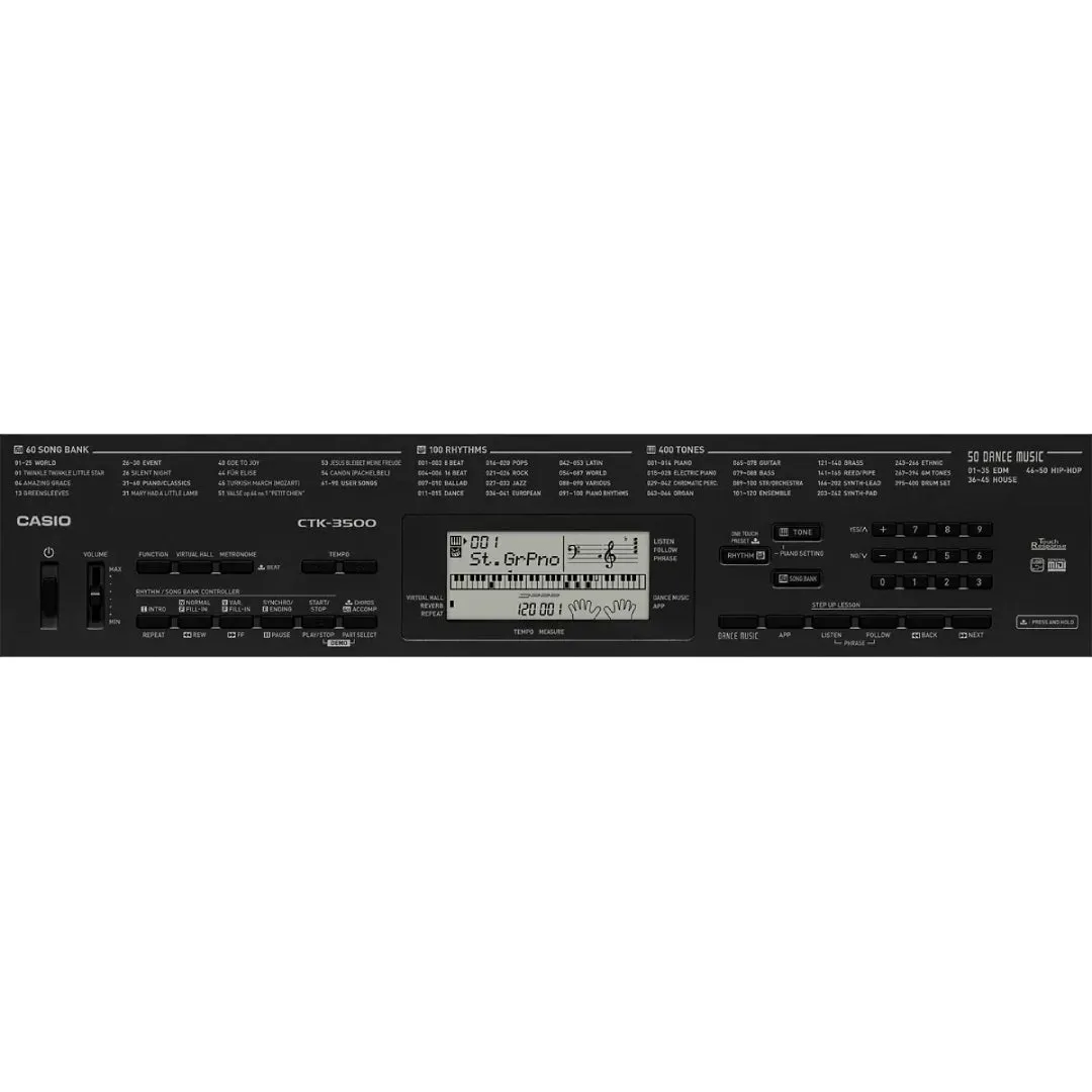 Teclados CTK-3500 Casio