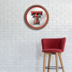 Texas Tech Red Raiders: Mirrored Barrel Top Mirrored Wall Sign