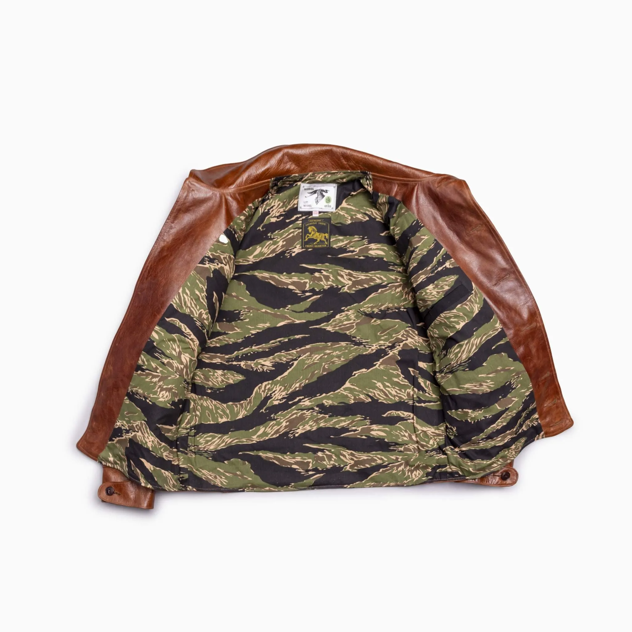 The Heron A-1 - Medium Brown Shinki Horsehide Oil Finish