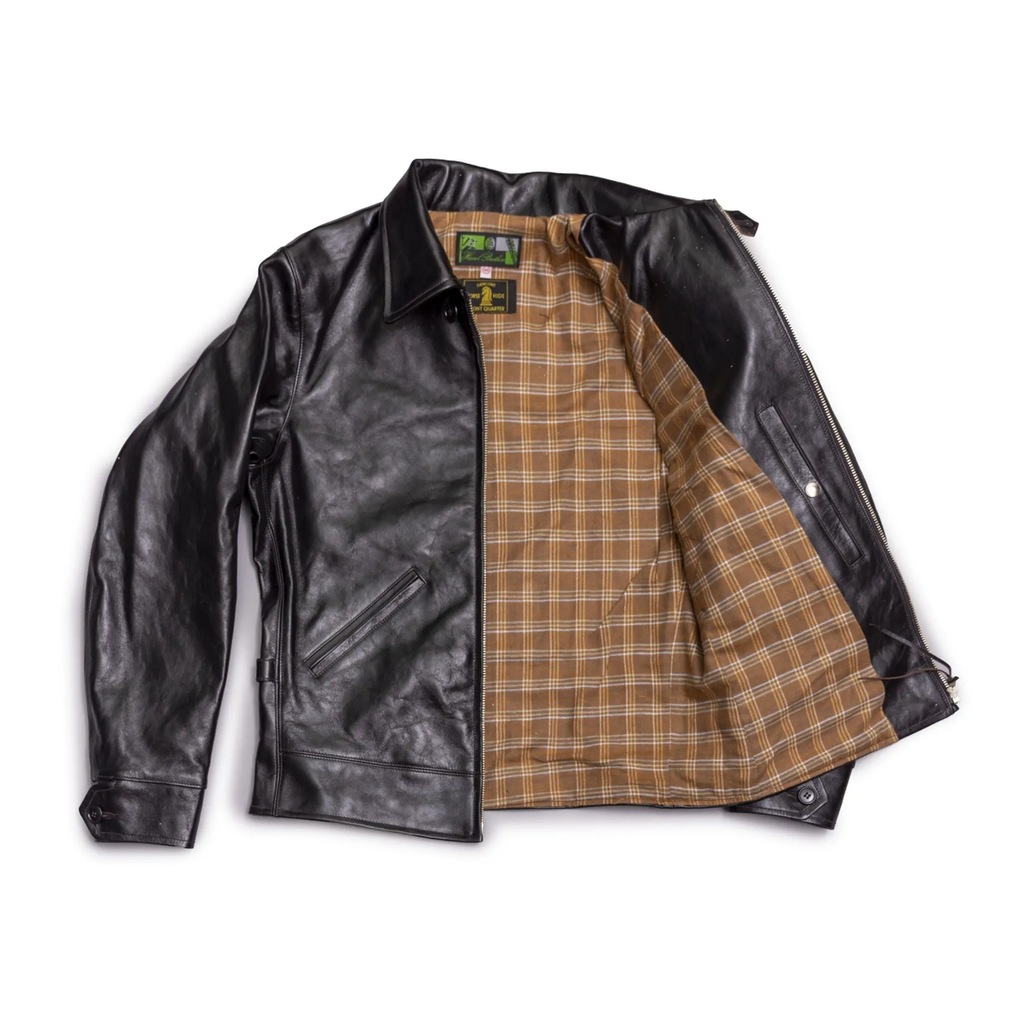 The Imperial - Black Shinki Horsehide Pigment Finish