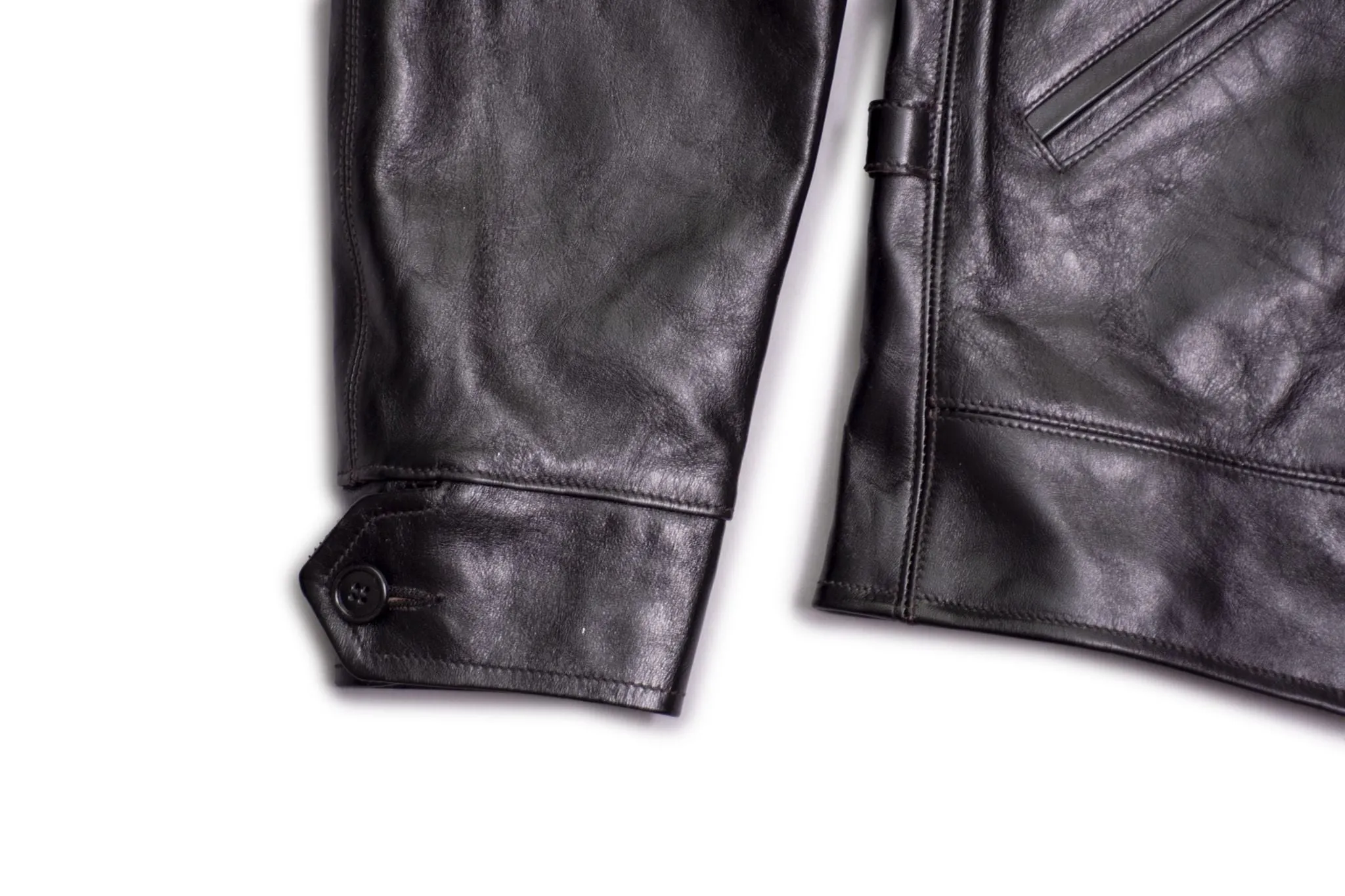 The Imperial - Black Shinki Horsehide Pigment Finish