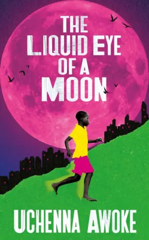 The liquid eye of a moon