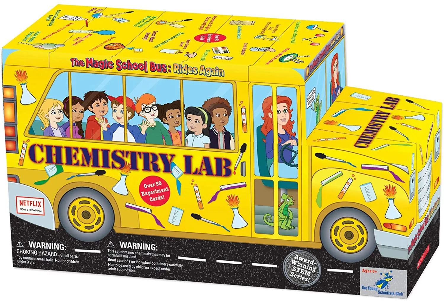 The Magic School Bus - Chemistry Lab, Great hands on learning educational science STEM kit which encourages STEM learning for ages 5  Retails $58 