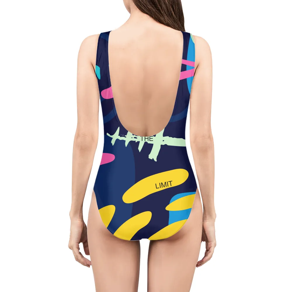 THE SKY IS THE LIMIT Women One-Piece Swimsuit