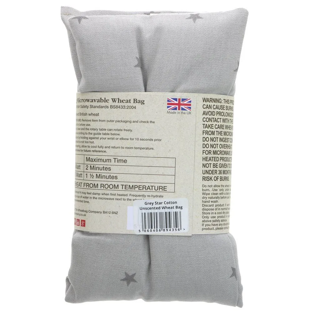 The Wheat Bag Company | Wheat Bag Grey Star Unscented | each