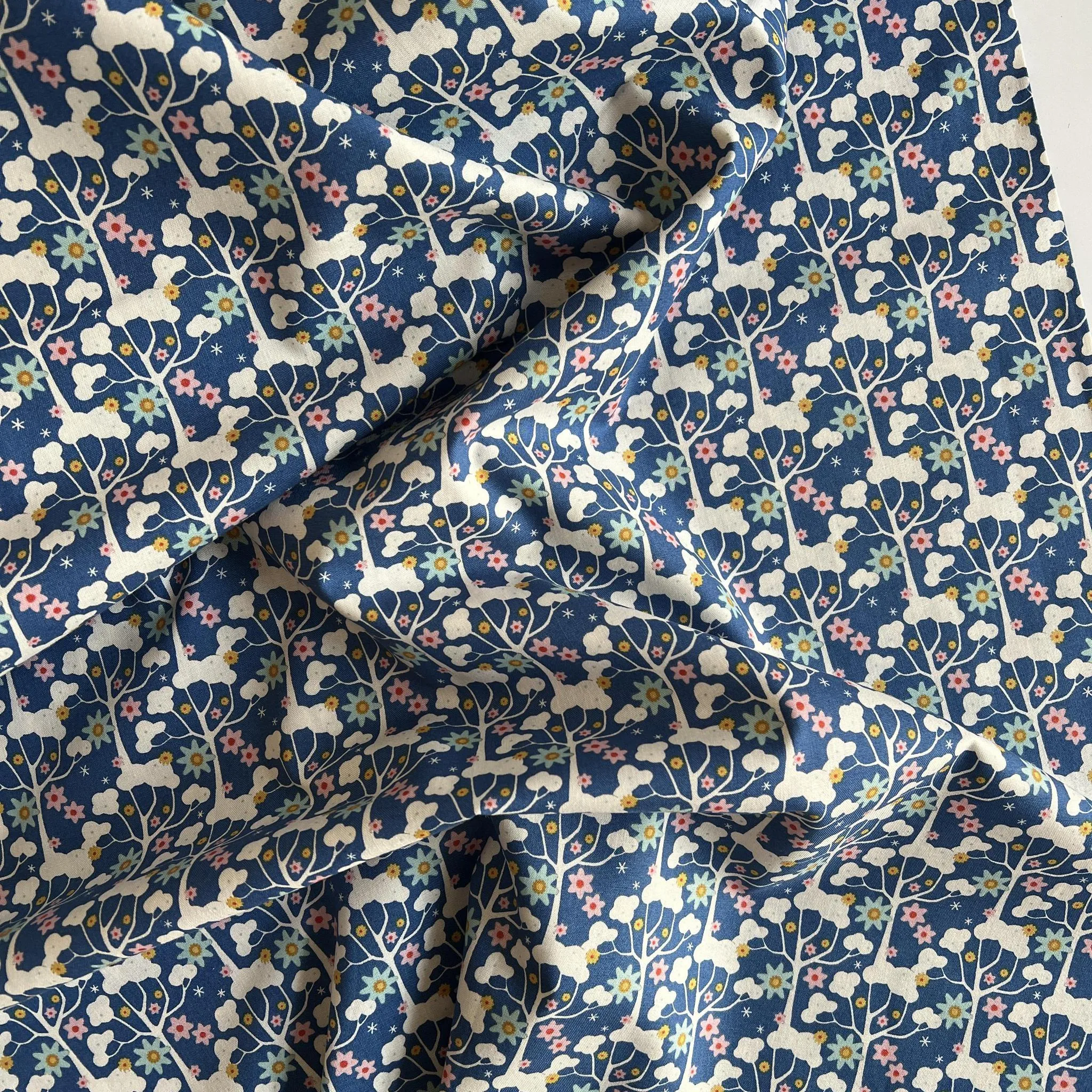 Tilda Fabrics : Jubilee : Wildgarden Blue
