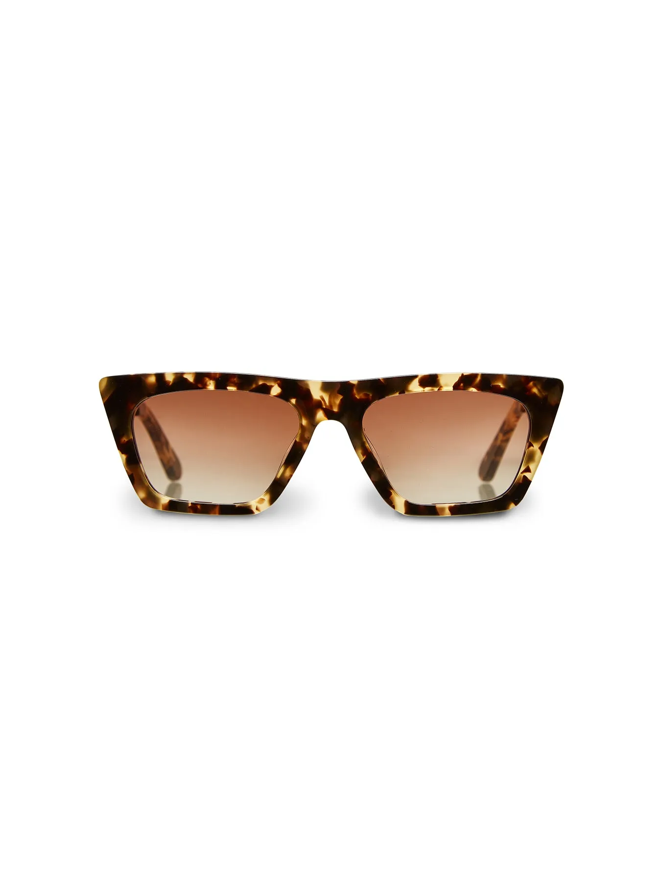 TRENDY - Sunglasses • Gold Brown Tortoise