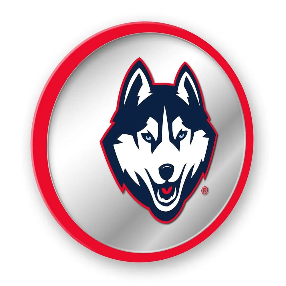 UConn Huskies: Mascot - Modern Disc Mirrored Wall Sign