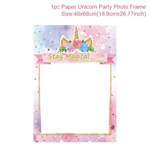 Unicorn Party Supplies photo booth