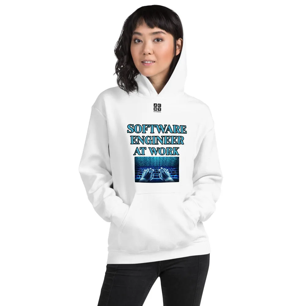 Unisex Hoodie "2042-0081 Software Engineer At Work (Black Logo)"