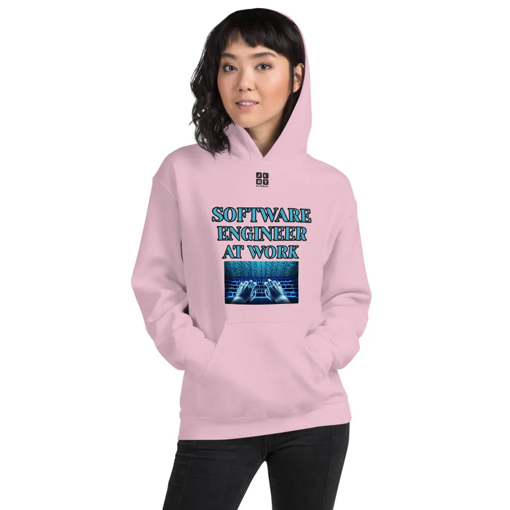 Unisex Hoodie "2042-0081 Software Engineer At Work (Black Logo)"