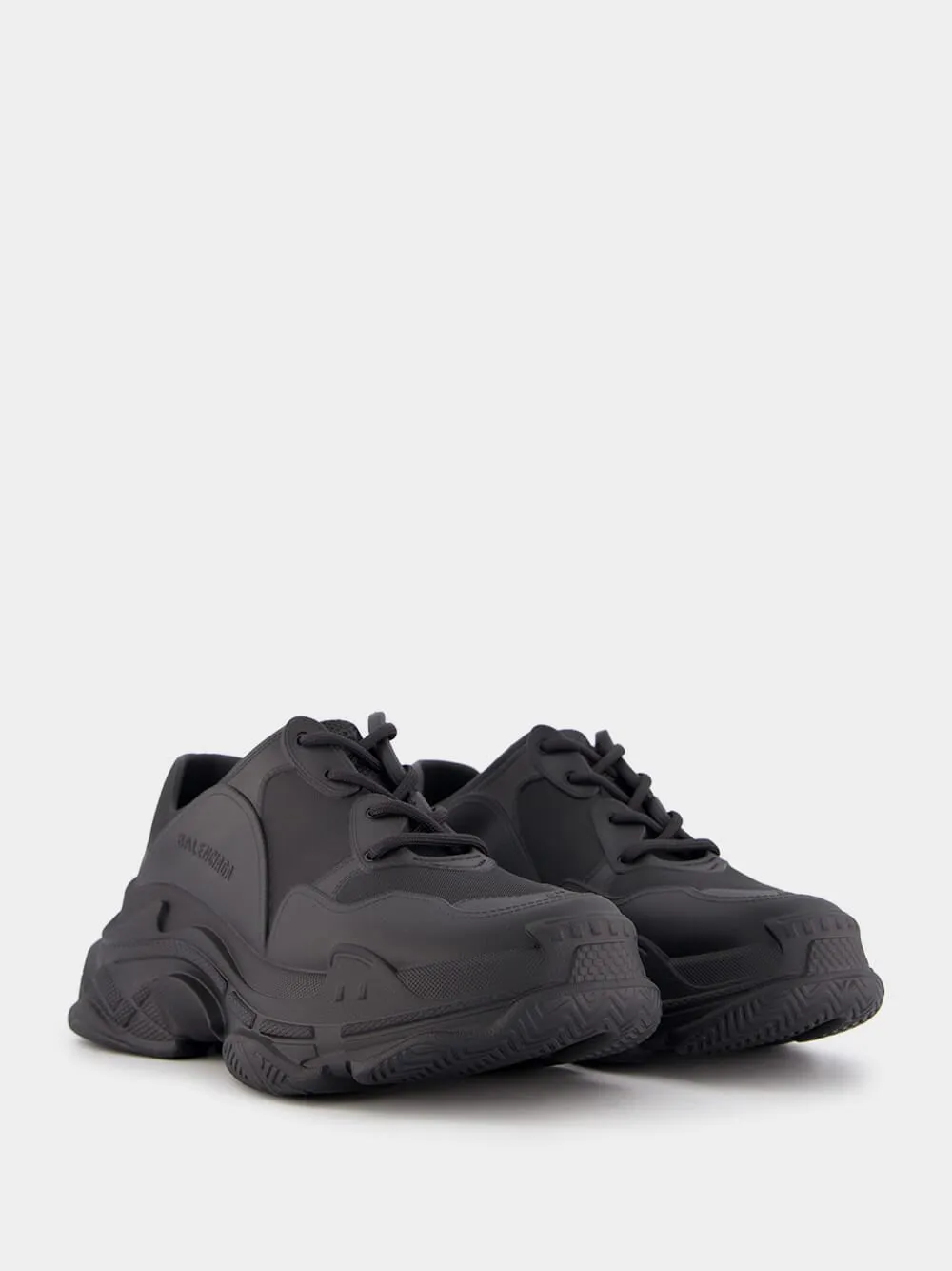 Unisex Sneackers Lace Up in Black