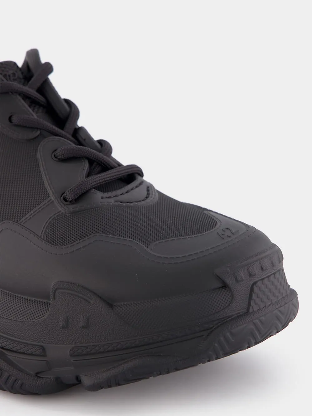 Unisex Sneackers Lace Up in Black