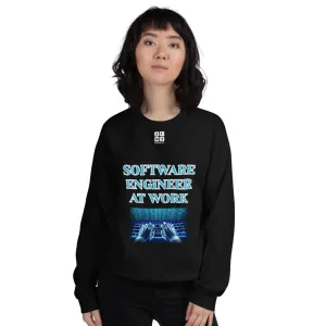 Unisex Sweatshirt "2032-0081 Software Engineer At Work (White Logo)"