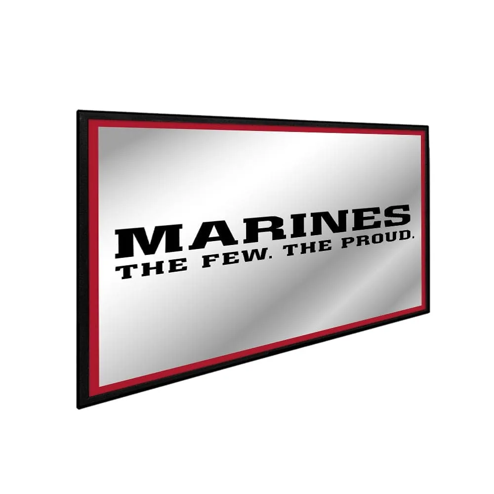 US Marine Corps: Marines - Framed Mirrored Wall Sign