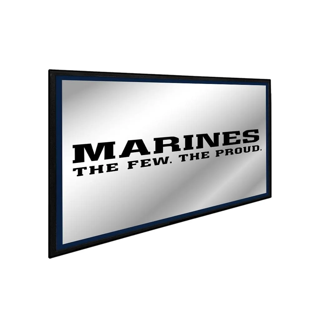 US Marine Corps: Marines - Framed Mirrored Wall Sign