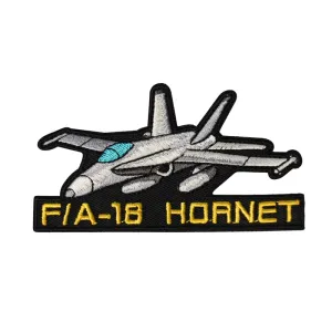 US Military USN F/A-18 Hornet Iron On Patch