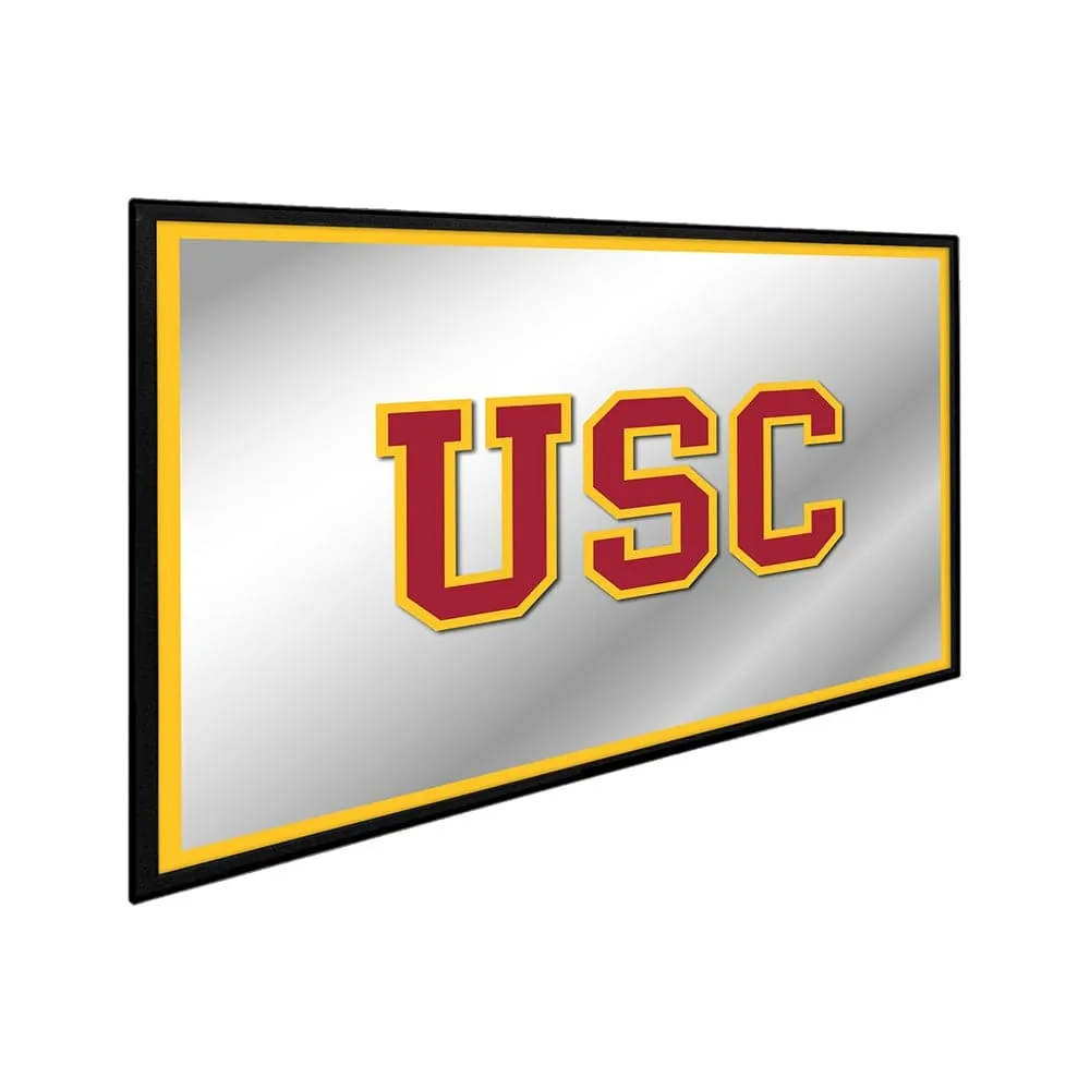 USC Trojans: Framed Mirrored Wall Sign