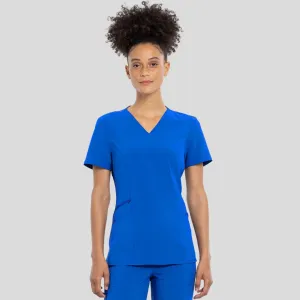 V-Neck Top | Royal