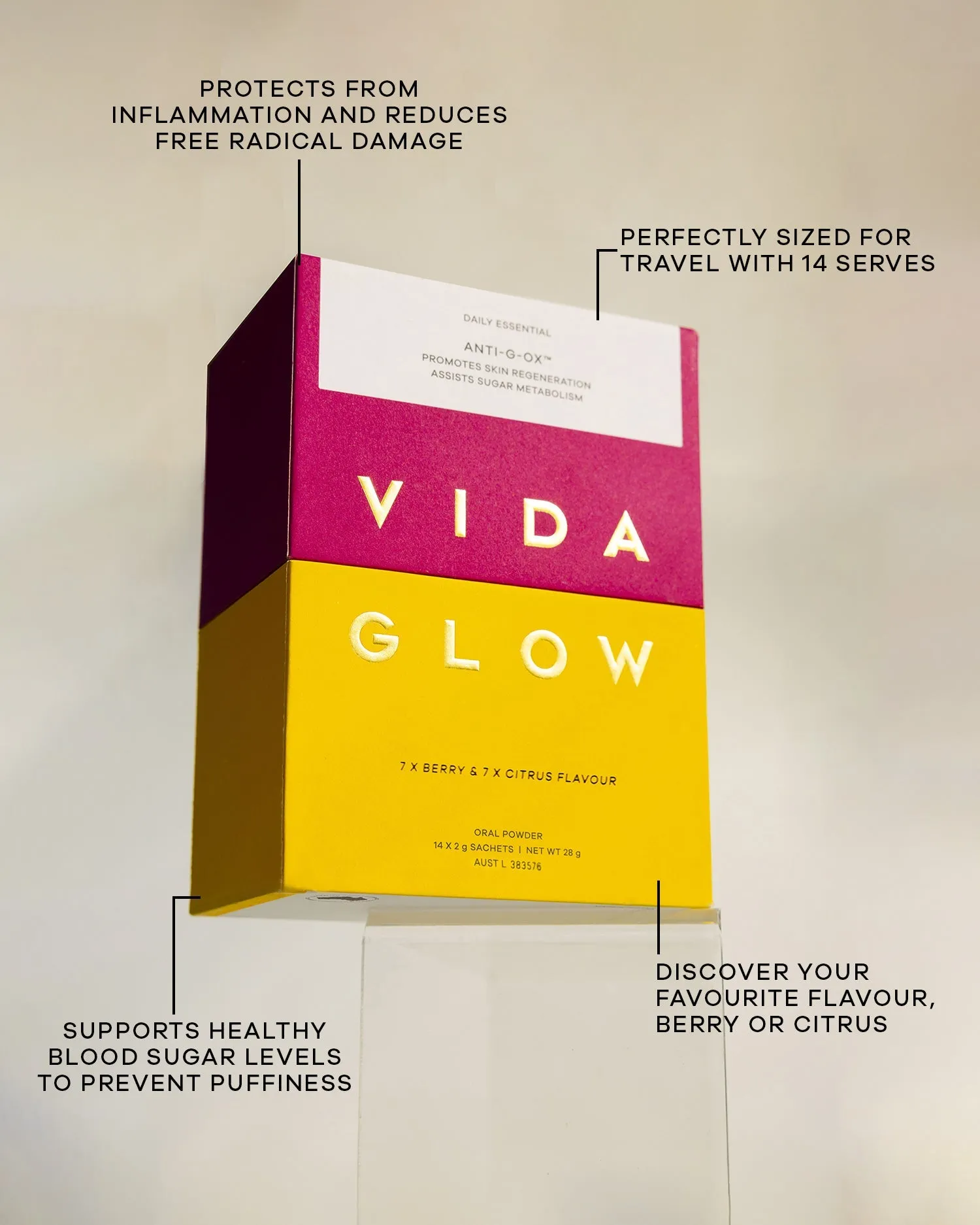 Vida Glow Anti-G-Ox Mixed Trial Pack