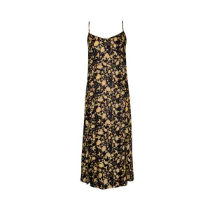 Viscose Slip Dress Snowbell Black