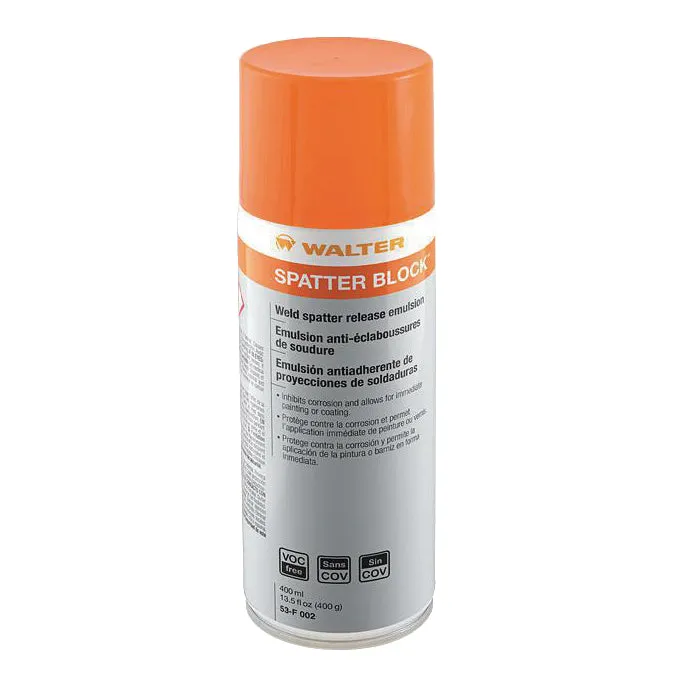 Walter 53-F 002 Spatter Block Anti-Spatter Emulsion 400ml
