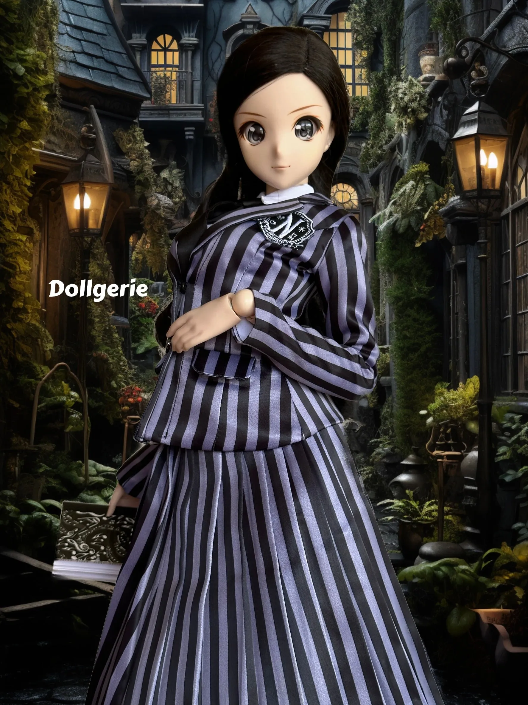 Wednesday Addams School Uniform for SmartDoll