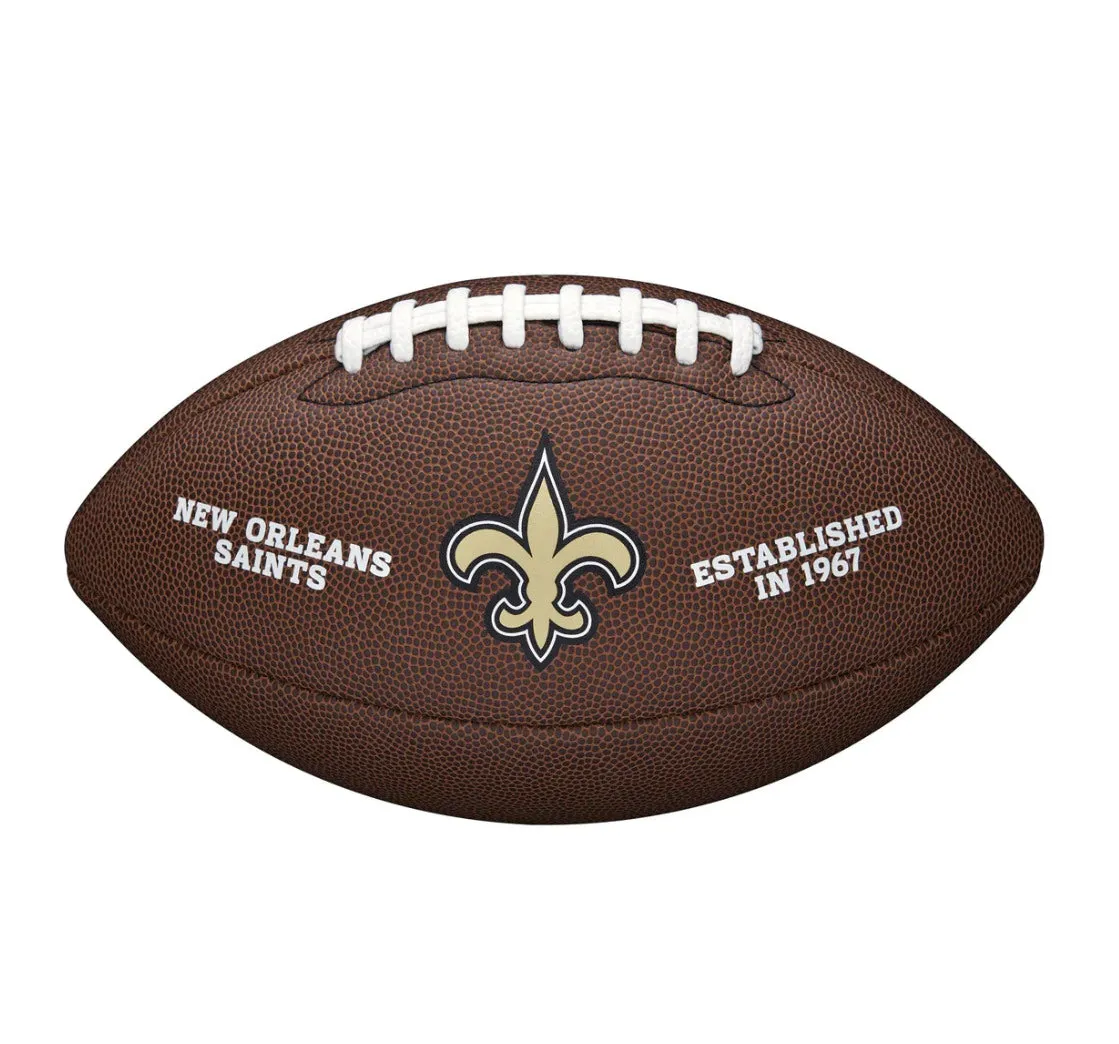 WILSON NFL BACKYARD LEGEND FOOTBALL - NEW ORLEANS SAINTS