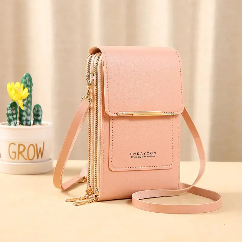 Women's RFID Anti-theft Leather Shoulder Bag