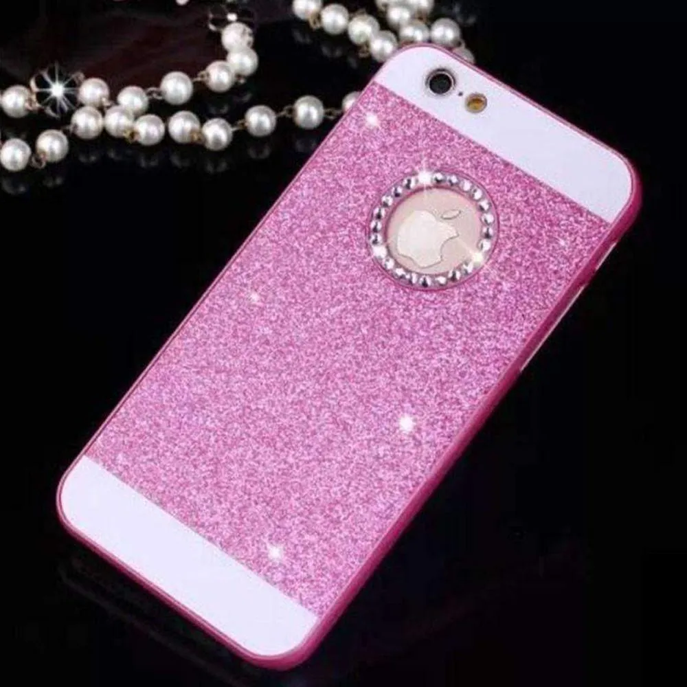 wonderful colors bling cover phone case for iphone 5 5s 5e