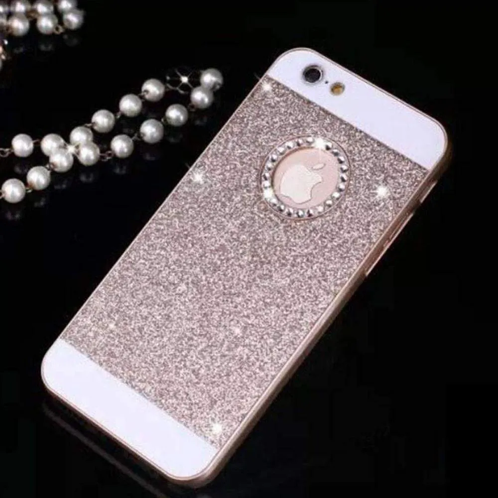 wonderful colors bling cover phone case for iphone 5 5s 5e