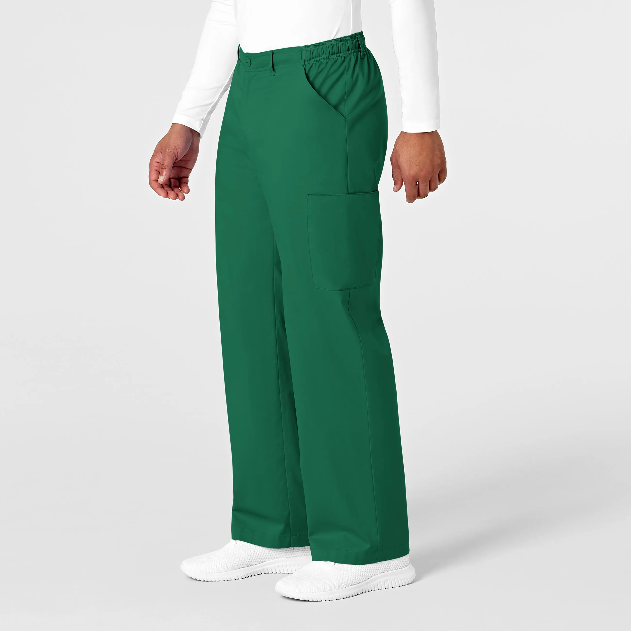 WonderWORK 503 Men's Cargo Scrub Pants Hunter