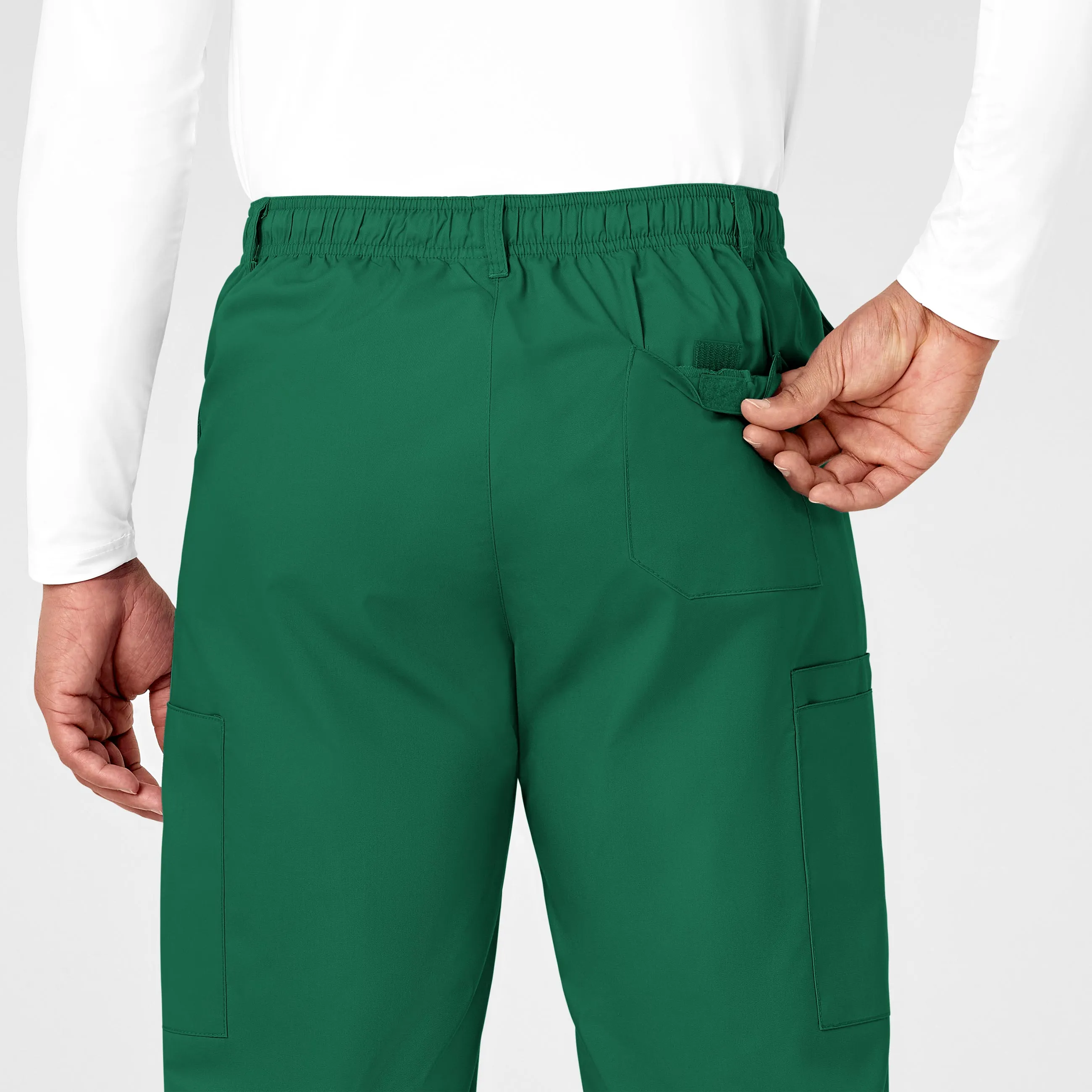WonderWORK 503 Men's Cargo Scrub Pants Hunter