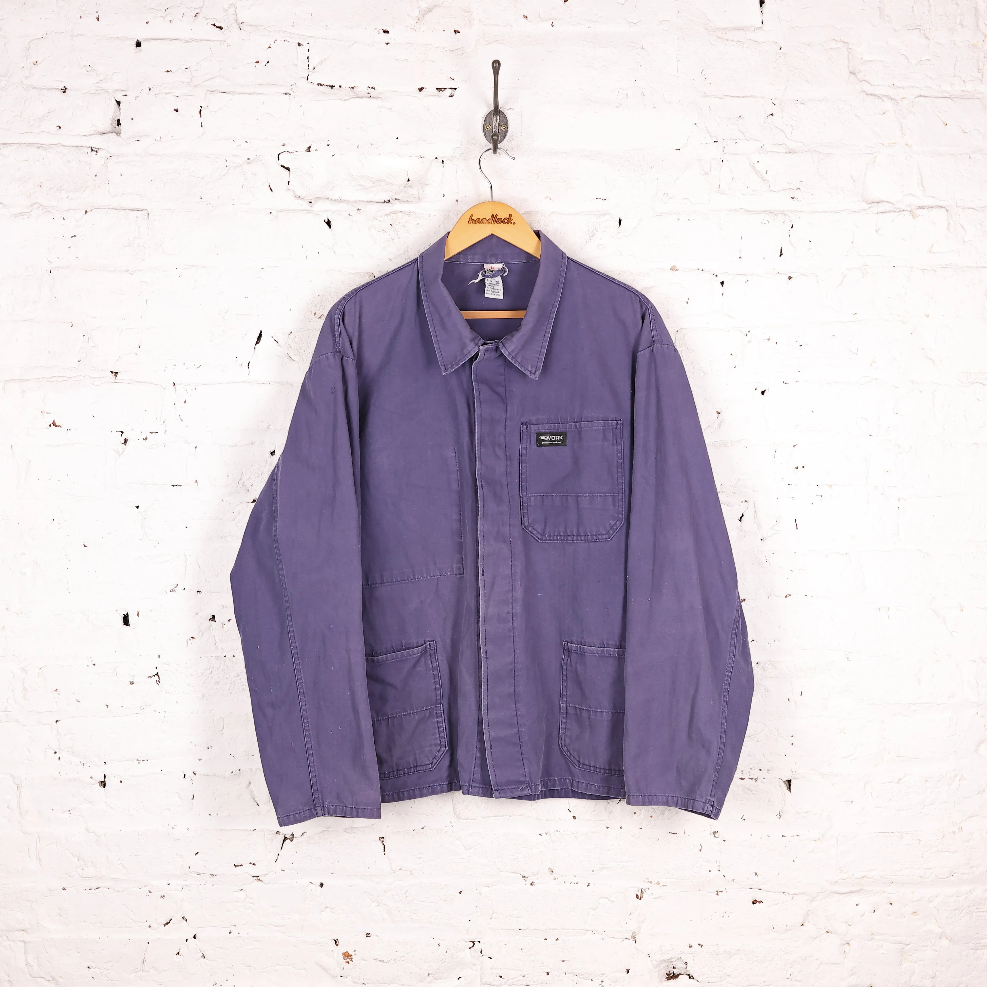 Work Chore Over Shirt - Blue - XL