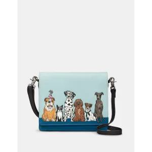 Yoshi Party Dogs Triple Gusset Flap Over Bag