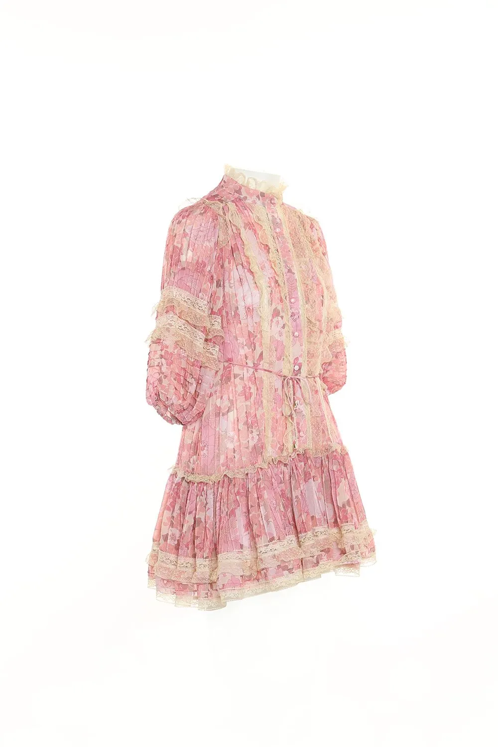 Zimmerman Style Mini Pink Dress