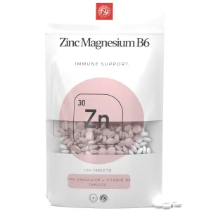Zinc Magnesium & Vitamin B6 tablets