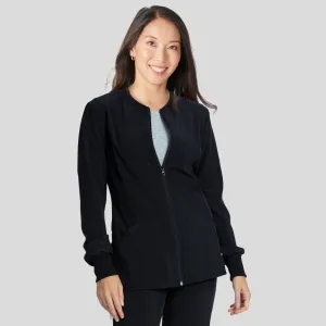 Zip Front Jacket | Black