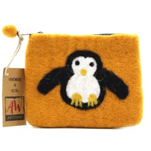 Zip Pouch (asst) - Cute Penguin